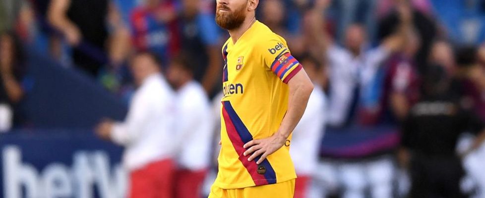 Messi triste