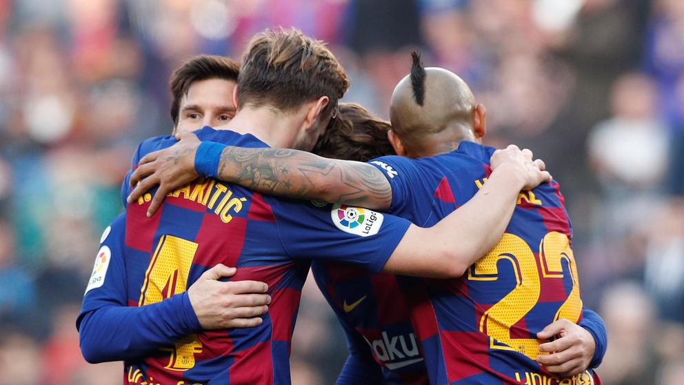 El FC Barcelona se lleva los tres puntos ante el Éibar.