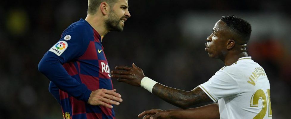 Busquets y Piqué hablan tras "El Clásico".